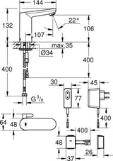 Grohe Minta Touch Elektronische Eenhendel Keukenmengkraan