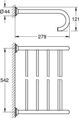 Grohe Rainshower Cosmopolitan 310 Hoofddouche 1 Straalsoort