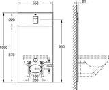 Grohe Rainshower Mono 360 Hoofddoucheset 450 Mm 1 Straalsoort