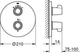 Grohe Quickfix Vitalio Joy Cube Stick Handdouche 1 Straalsoort