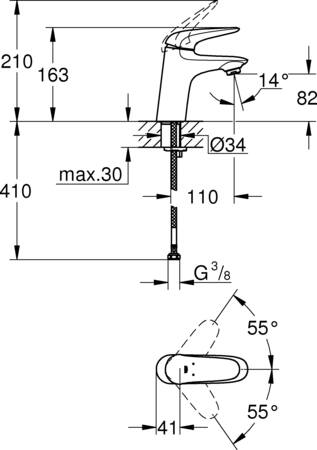 Grohe Tempesta-F Trigger Spray 30 Handdouche 1 Straalsoort