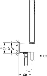 Grohe Baucosmopolitan Wandhouder