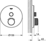 Grohe Grohtherm Smartcontrol Thermostatische Mengkraan