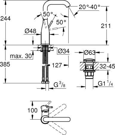 Grohe Quickfix Feel Keukenmengkraan