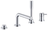 Grohe Concetto Viergats Badrandcombinatie