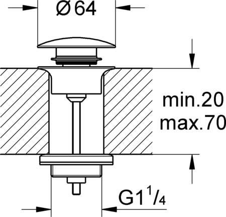 Grohe 45 L Adapter Voor Gd2 Reservoir