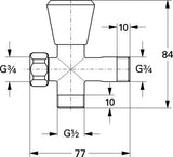 Grohe Omstelling Bad/Douche