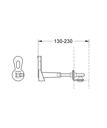 Grohe Rapid Sl Wandbeugels Flexibele Plaatsing