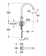 Grohe Costa S Keukenmengkraan