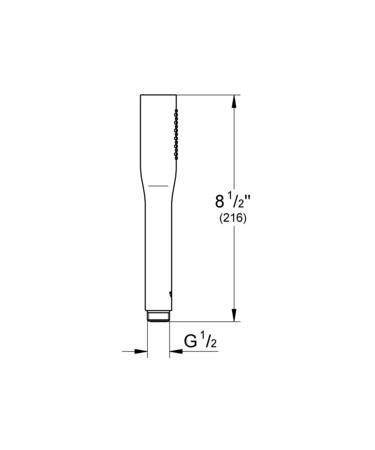 Grohe Euphoria Cosmopolitan Stick Handdouche 1 Straalsoort