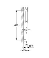 Grohe Euphoria Cube+ Stick Doucheset 1 Straalsoort