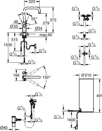 Grohe Red 3-In-1  Kraan Met L-Size Boiler