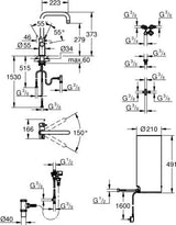 Grohe Red 3-In-1  Kraan Met L-Size Boiler