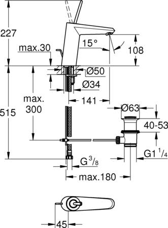 Grohe Rainshower 360 Inbouwbox Voor Hoofddoucheset 26 254 / 26 450