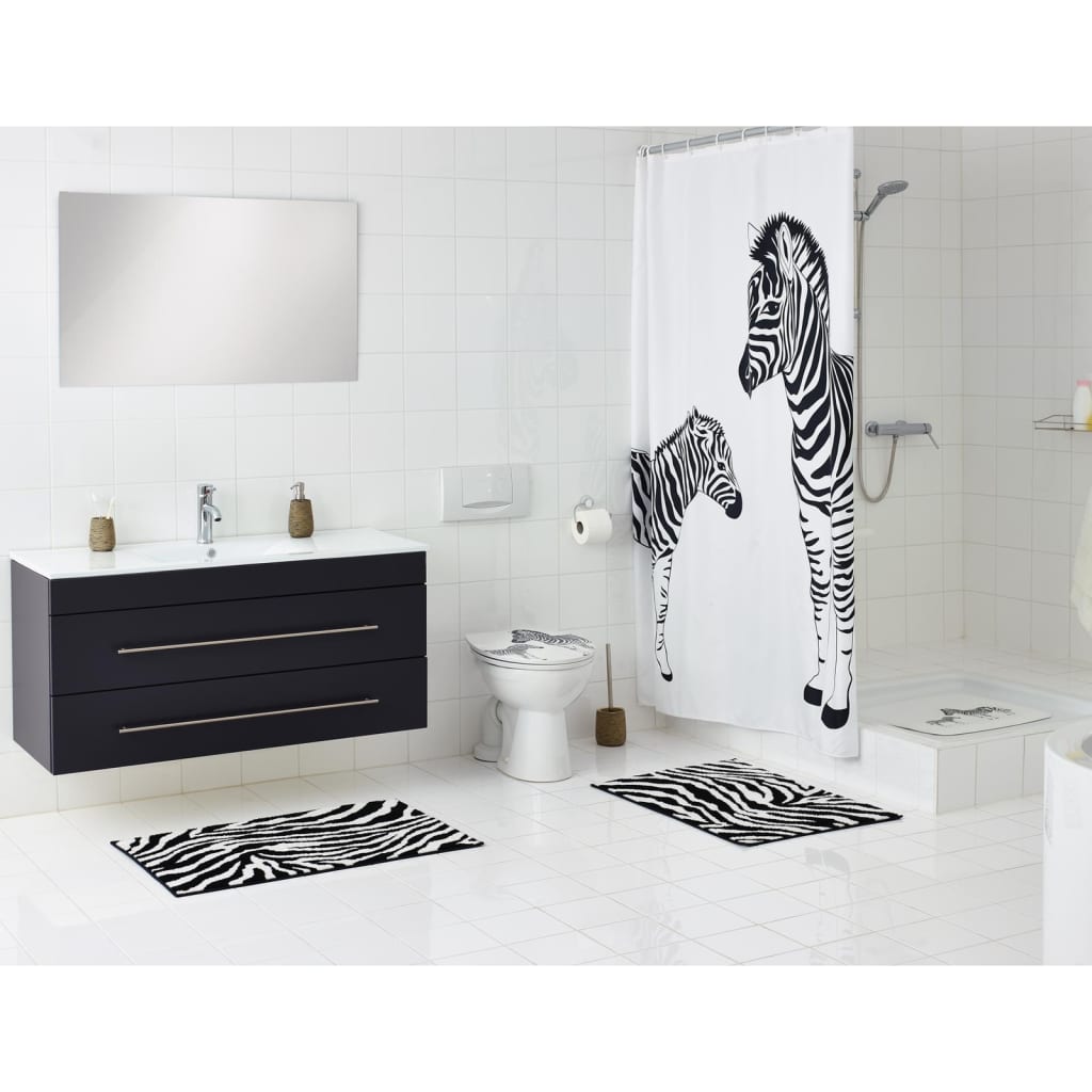 Ridder Zebra 38X72 Cm Wit En Zwart