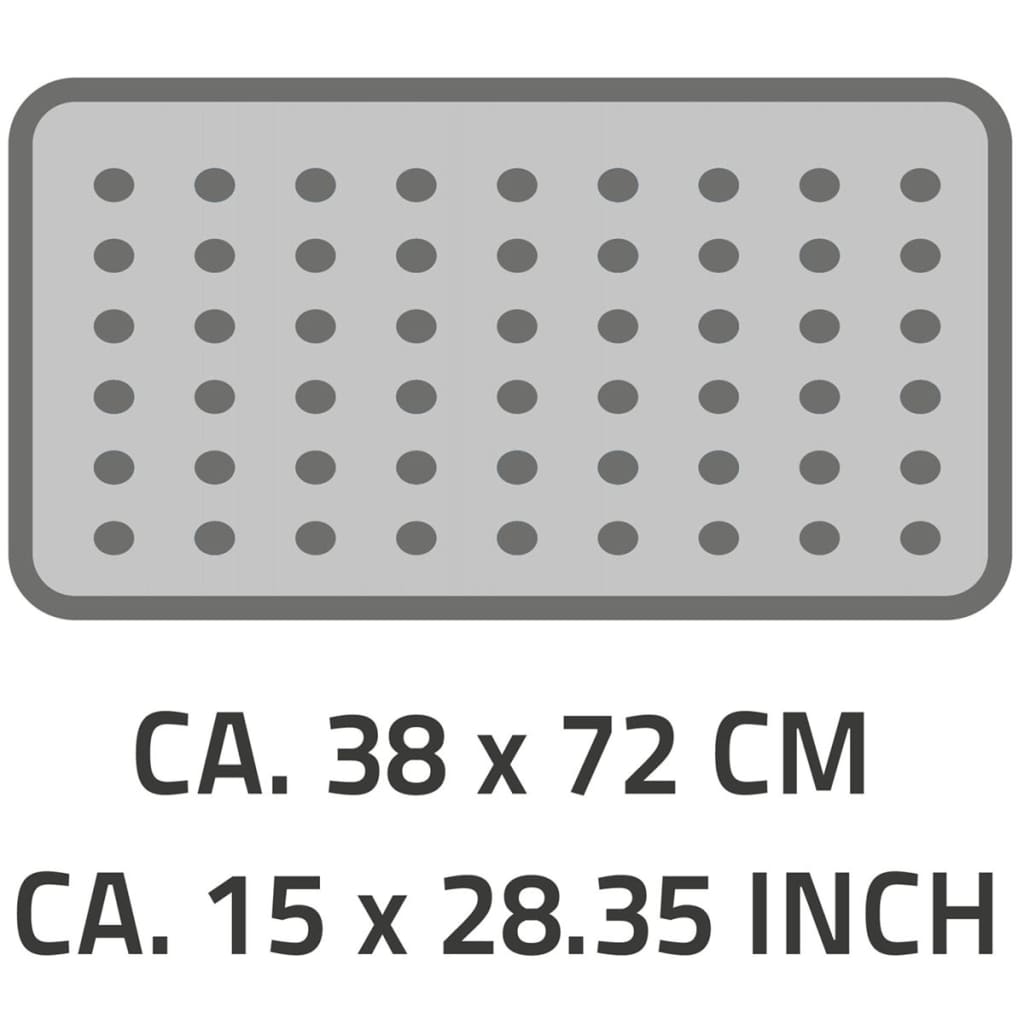 Ridder Badmat Anti-Slip Plattfuß 72X38 Cm 67087