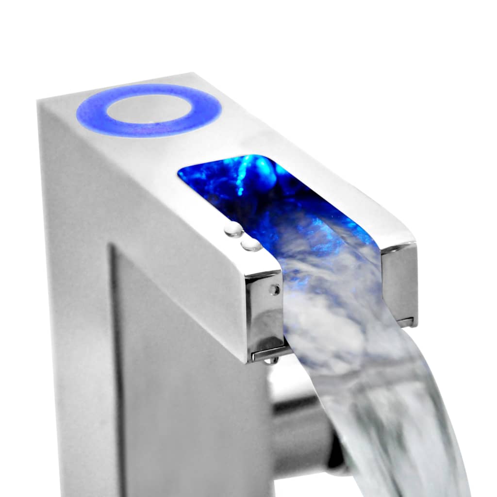 Schütte Led-Wastafelmengkraan Met Watervaluitloop Orinoco Chroom