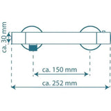Schütte Douchemengkraan Thermostatisch Vico Chroom