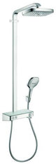 Hansgrohe Hg Showerpipe Raindance Select E 300 2Jet Ecosmart Showertablet White/