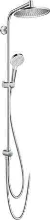 Hansgrohe Hg Showerpipe Crometta S 240 Reno Ecosmart Chrome