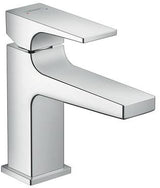 Hansgrohe Hg Basin Mixer 100 Metropol Chrome Short Spout With Push-Open Waste Se