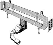 Viega Advantix Vario Douchegoot-Basiselement Wand 300 - 1200 (4967.10)