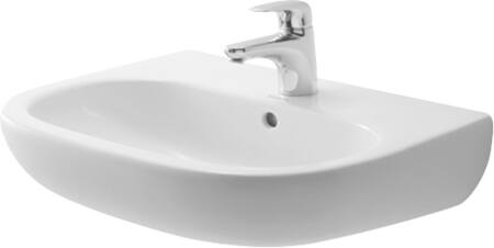 Duravit D-Code Wastafel Wit Hoogglans 550 Mm