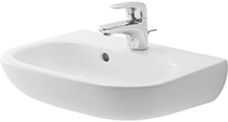 Duravit D-Code Fonteintje Wit Hoogglans 450 Mm