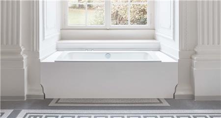 Betteone 1900X900X420 Mm Wit Geglazuurd Titanium-Staal Baden I...