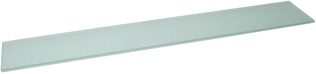 Emco Glasplaat Voor Planchet Gesatineerd Kristalglas 600Mm (S0511)