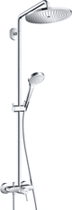 Hansgrohe Hg Showerpipe Croma Select S 280 Single Lever Mixer Chrome