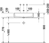 Duravit Vero Air Opzetwastafel Wit Hoogglans 600 Mm