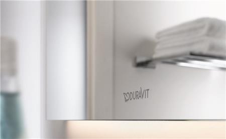 Duravit Licht En Spiegel Spiegel Wit Mat 800X34X700 Mm