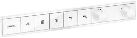 Hansgrohe Hg Thermostatic Module Rainselect 5 Functions Finish-Set Matt White