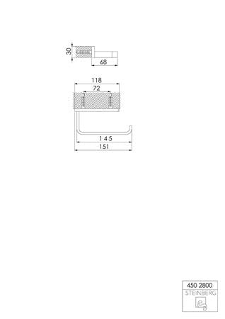 Steinberg Rolhdr Mess/Gls Chr