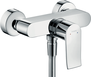 Hansgrohe Hg Shower Mixer Wall Mounted Metris Chrome