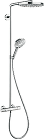 Hansgrohe Hg Showerpipe Raindance Select Chrome Overh.shower Raindance S 240 2Je