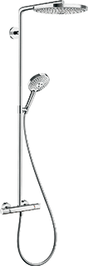 Hansgrohe Hg Showerpipe Raindance Select Chrome Overh.shower Raindance S 300 2Je