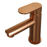 Brauer Copper Edition Lage Opbouw Wastafelmengkraan Model C Koper Geborsteld Pvd