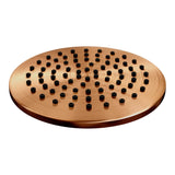 Brauer Copper Edition Thermostatische Inbouw Regendouche Set 09 Met 20 Cm Douchekop En Gebogen Muurarm En 3-Standen Handdouche En Doucheslang En Wandaansluitbocht Koper Geborsteld Pvd