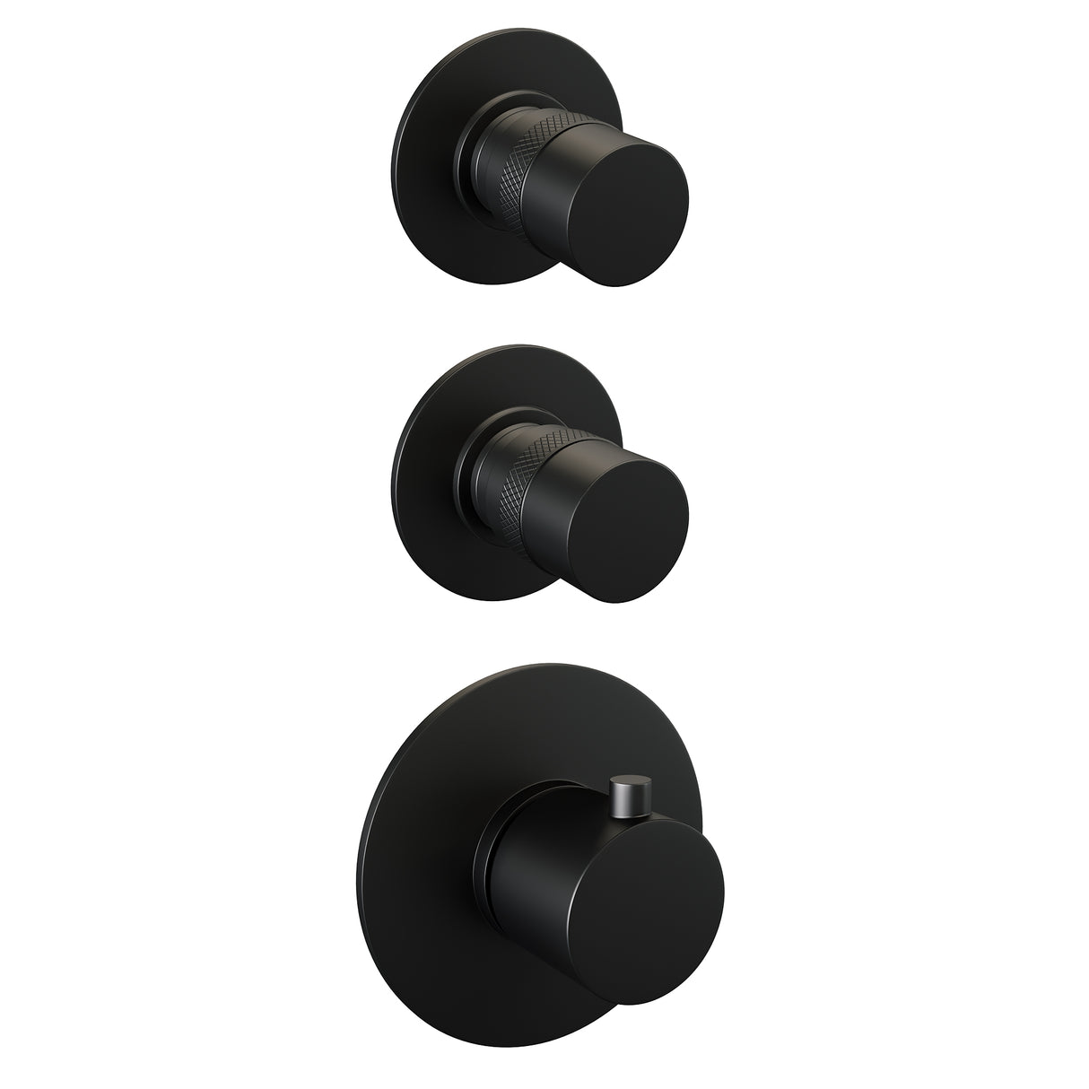 Brauer Black Edition Thermostatische Inbouw Regendouche Set 15 Met 20 Cm Douchekop En Gebogen Muurarm En Staaf Handdouche En Doucheslang En Geïntegreerde Glijstang Mat Zwart
