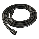 Brauer Black Edition Thermostatische Inbouw Regendouche Set 15 Met 20 Cm Douchekop En Gebogen Muurarm En Staaf Handdouche En Doucheslang En Geïntegreerde Glijstang Mat Zwart