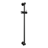 Brauer Black Carving Thermostatische Inbouw Regendouche Set 21 Met 20 Cm Douchekop En Gebogen Muurarm En 3-Standen Handdouche En Doucheslang En Geïntegreerde Glijstang Mat Zwart