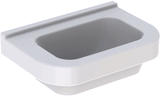 Geberit 300 Basic Fontein 36X25Cm Z/Kraangat Z/Overloop Wit