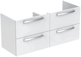 Ideal Standard Tiempo Wastafelmeubel 1200X440X550Mm Met 4 Laden Softclose Gl Wit