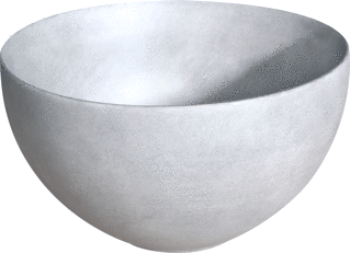 Looox Ceramic Raw Small Diameter 23Cm Light Grey