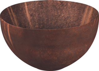 Looox Ceramic Raw Small Diameter 23Cm Rust