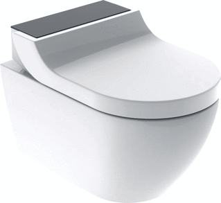 Geberit Aquaclean Tuma Comfort W-Wc: Zwart Glas