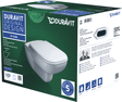 Duravit D-Code Toilet Set Hangend 545 Mm