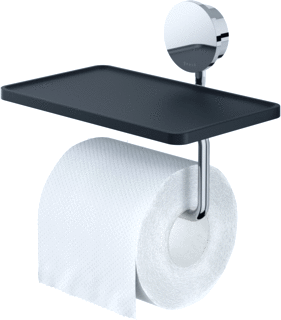 Geesa Opal Toiletrolhouder Met Planchet Chroom